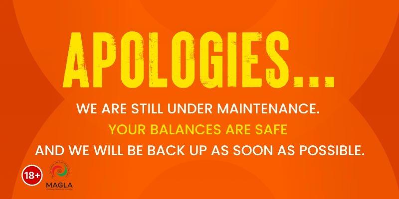 We are under maintenance